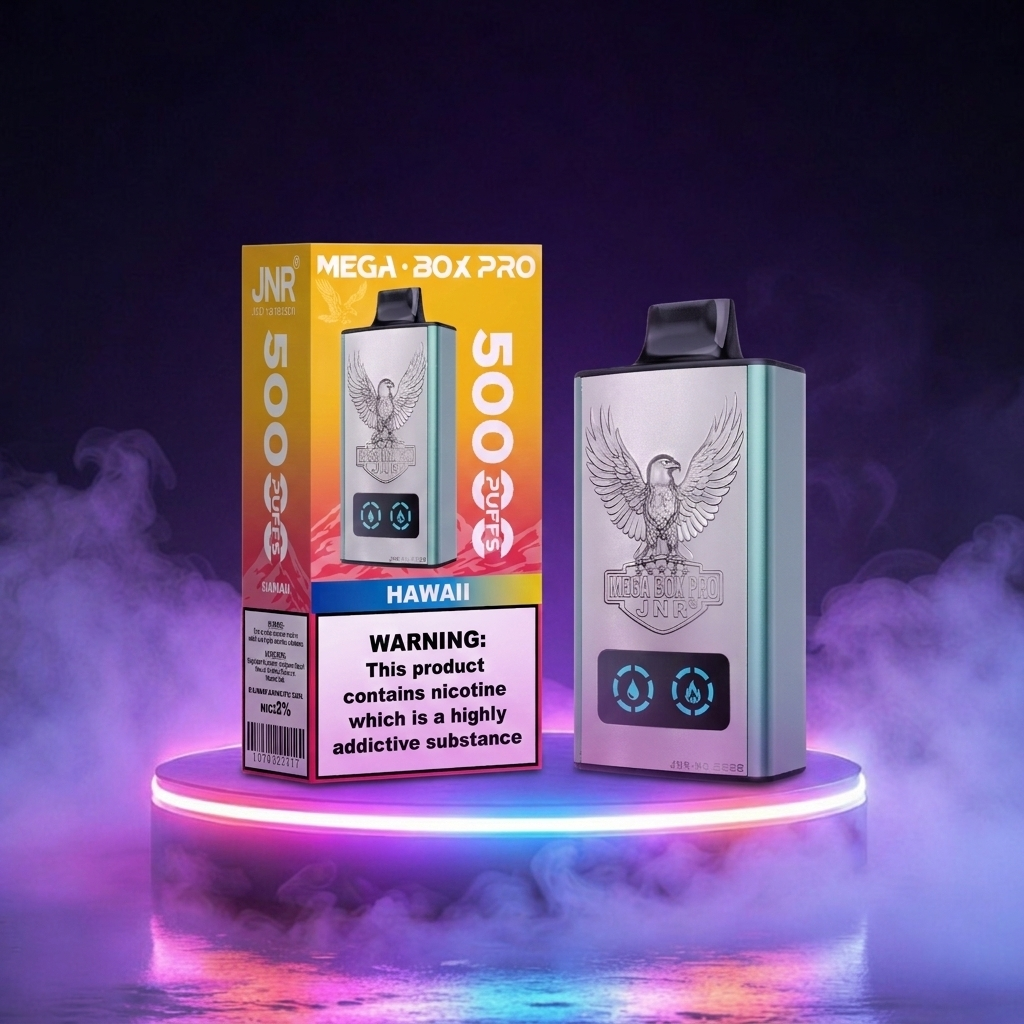 JNR Mega Box Pro 50K vapers desechables con nicotina, cigarrillos electrónicos de muchas caladas y sabores vaper en España