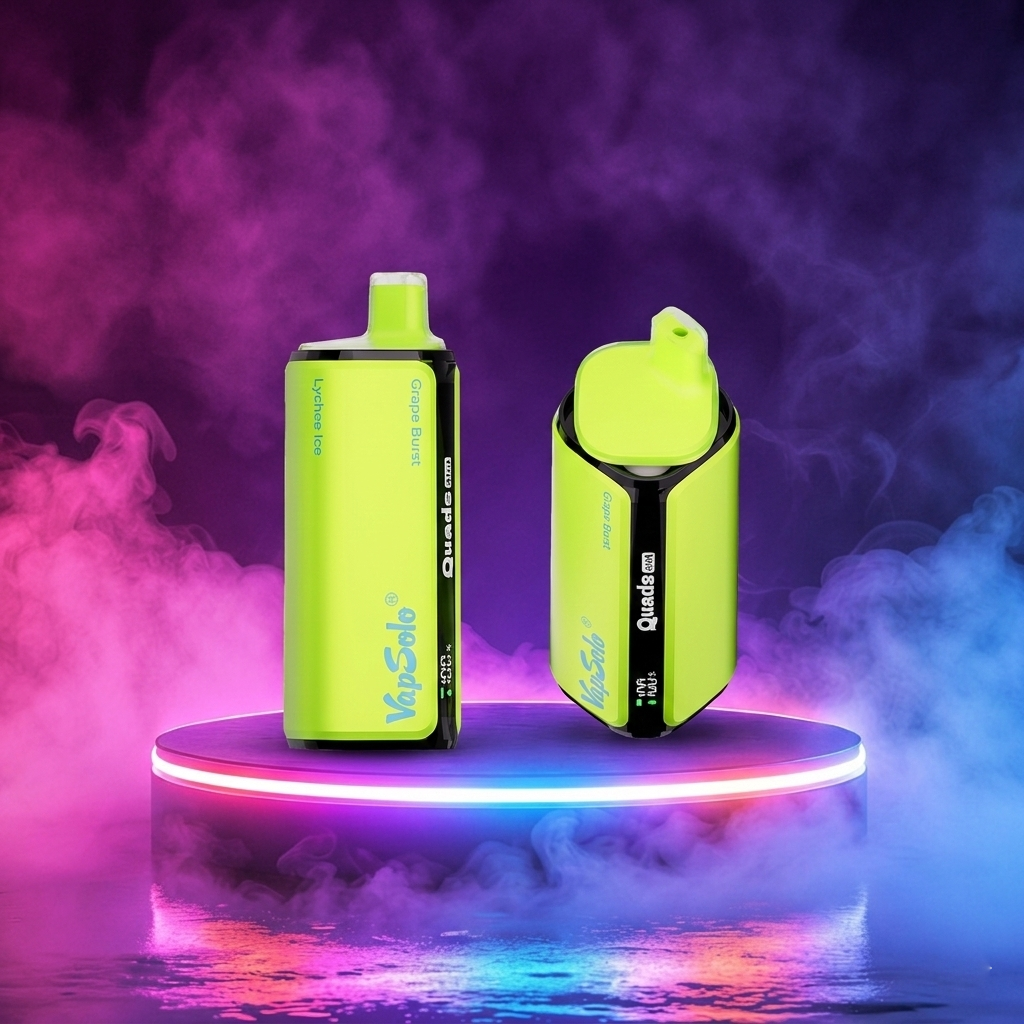 VapeSolo Quads 80K vapers desechables con nicotina, cigarrillos electrónicos de muchas caladas y sabores vaper en España